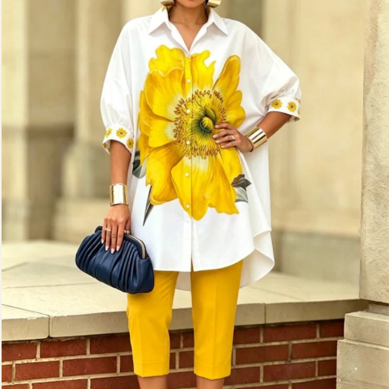 coordinato giselle camicia + pantaloni