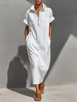 Vestito Summer in cotone e lino