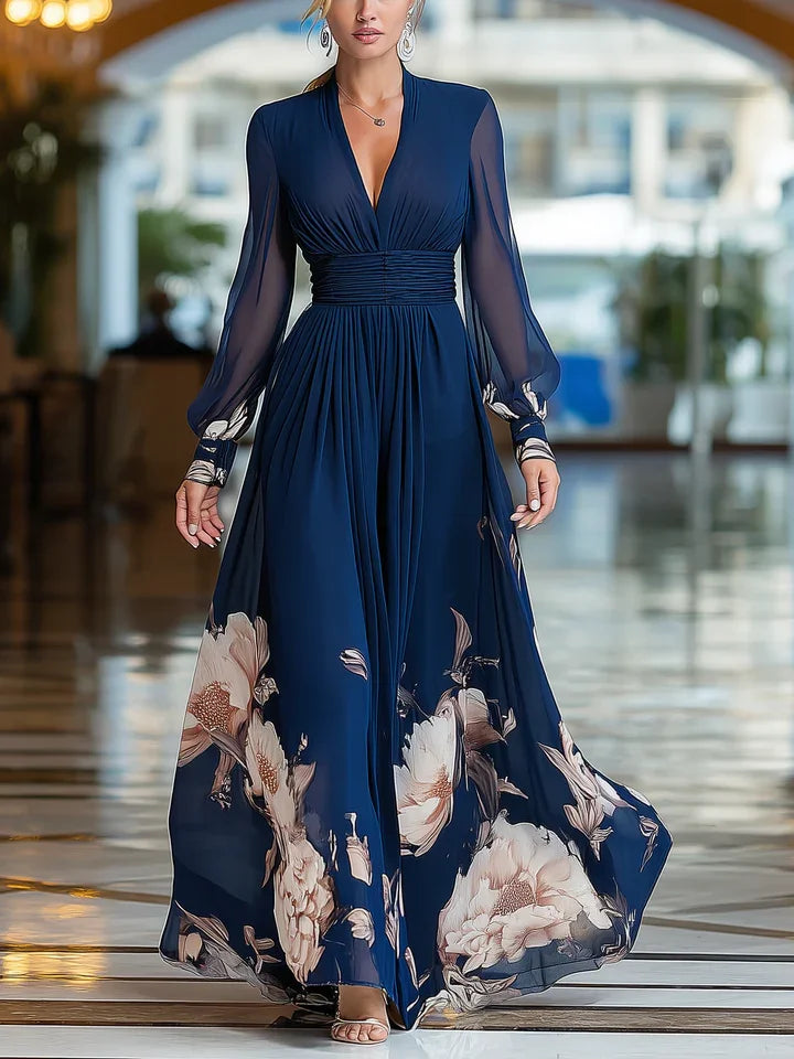 Vestito Floral blue navy 💙