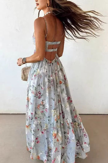 Abito lungo con stampa floreale KEREA🌸