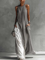 JUMPSUIT ADELAIDE IN COTONE MADE IN ITALY