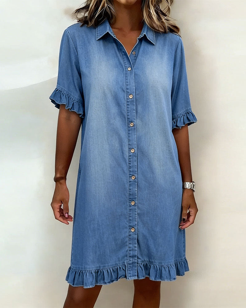 Vestito Veronica in leggero denim 🩵