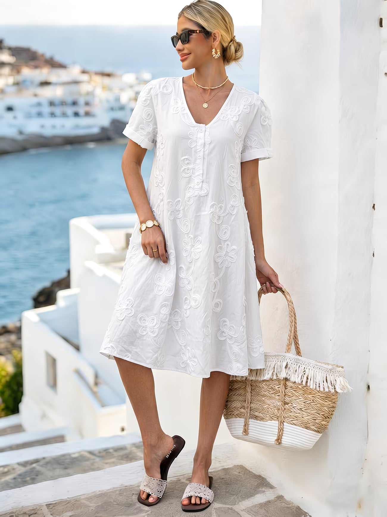 DRESS SAMIRA IN COTONE LEGGERO ✨