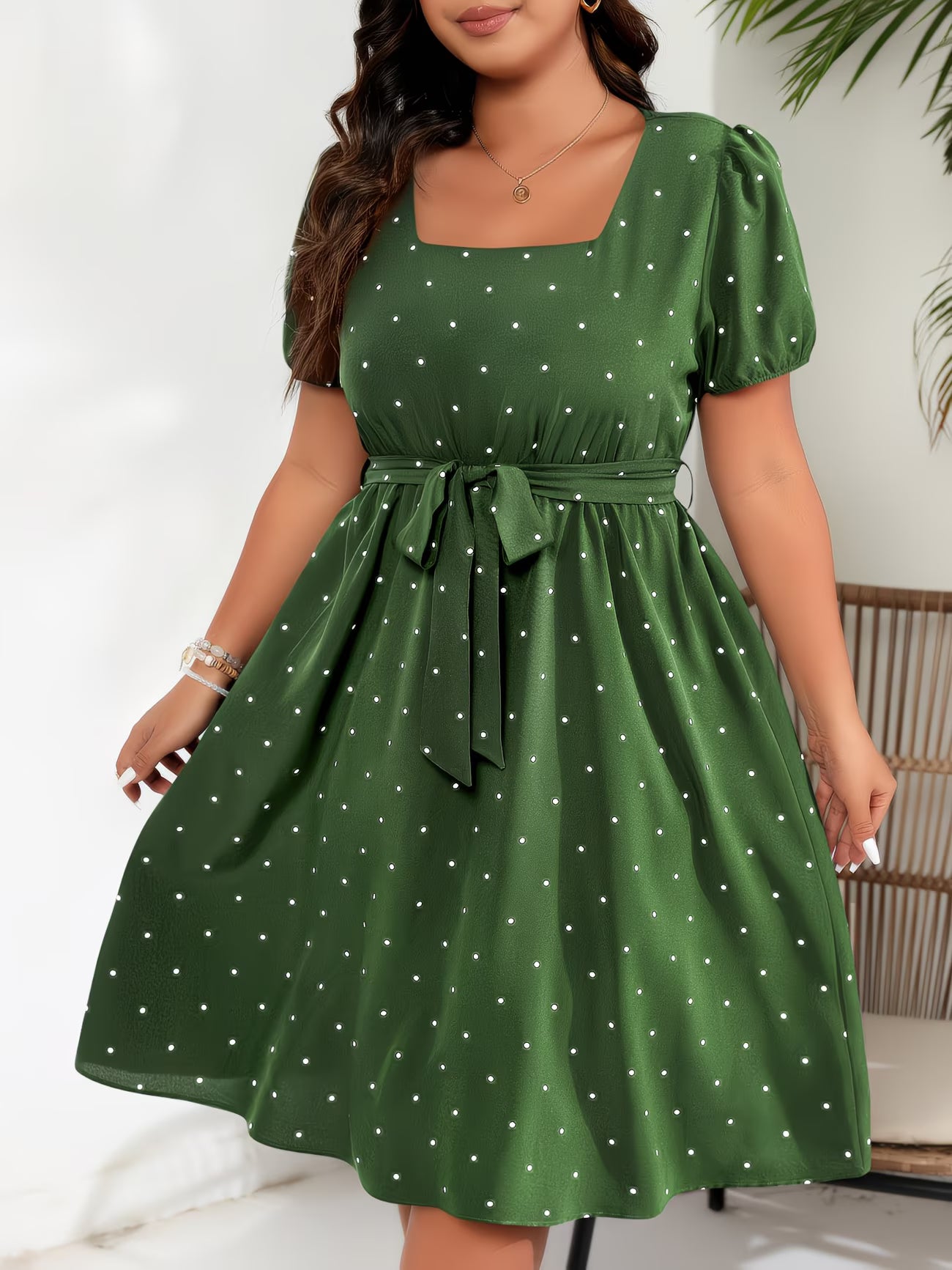 DRESS A POIS LINDA ✨