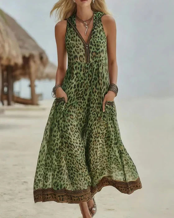 Dress leopardato Cimny