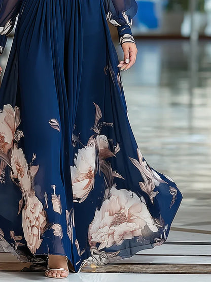 Vestito Floral blue navy 💙