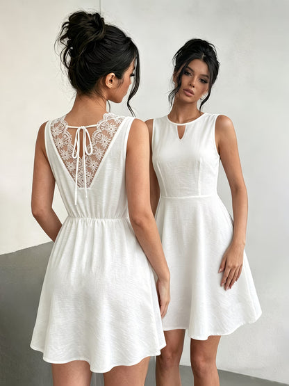 DRESS WHITE IN COTONE 🤍