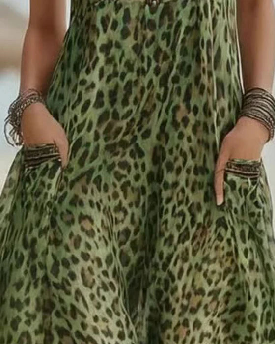 Dress leopardato Cimny