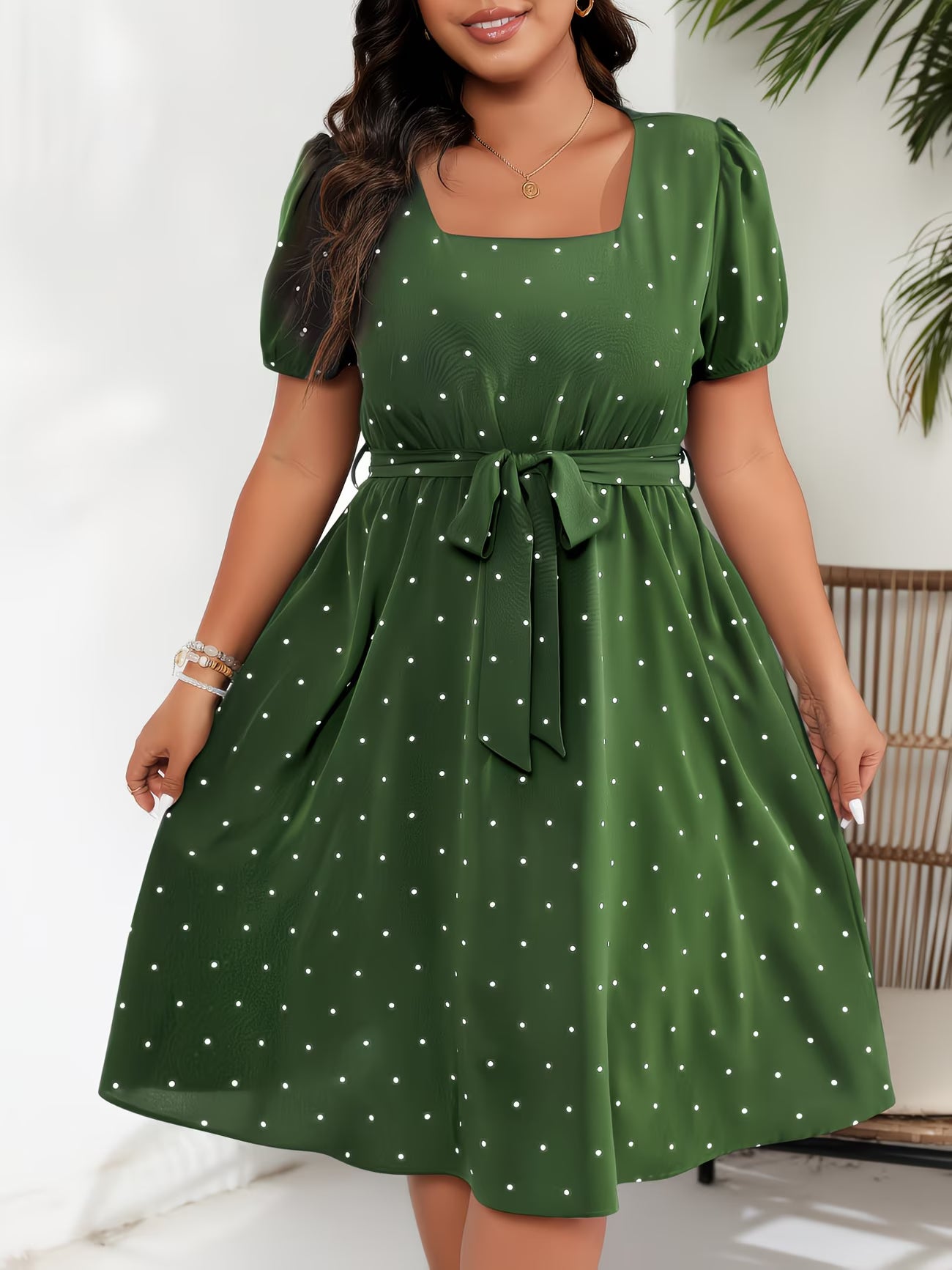DRESS A POIS LINDA ✨