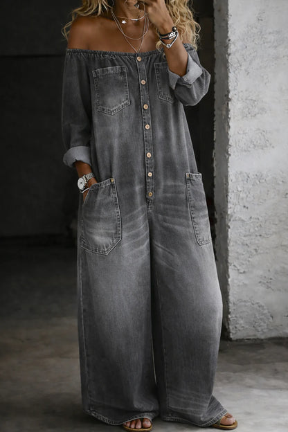 Salopette in denim 🤩 OFFERTA SPECIALE SOLO PER OGGI! 🎁 SPEDIZIONE GRATIS