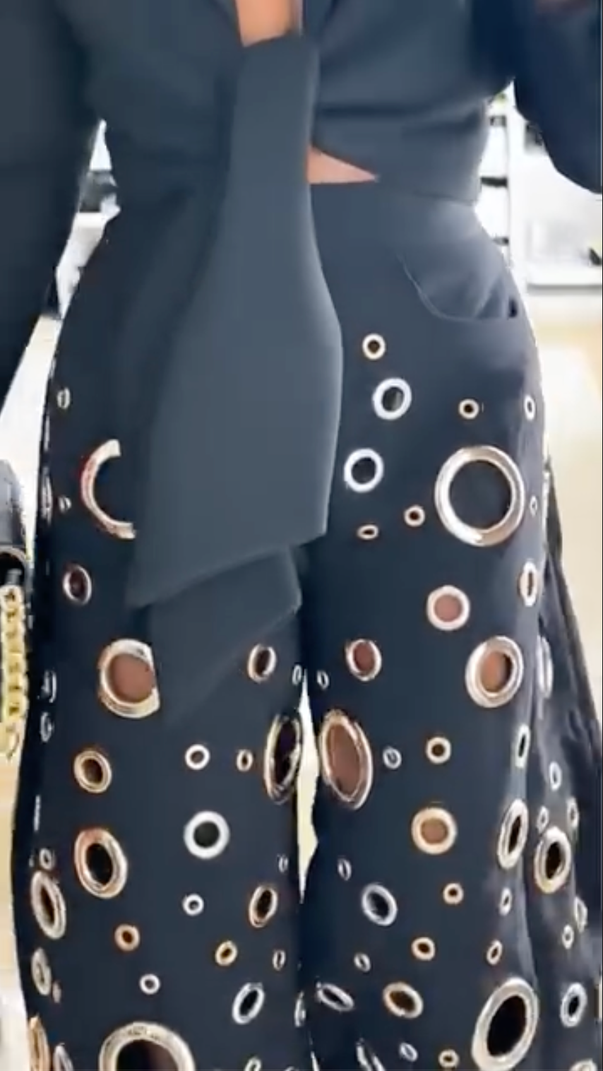 JEANS BALLON BLACK CIRCLE