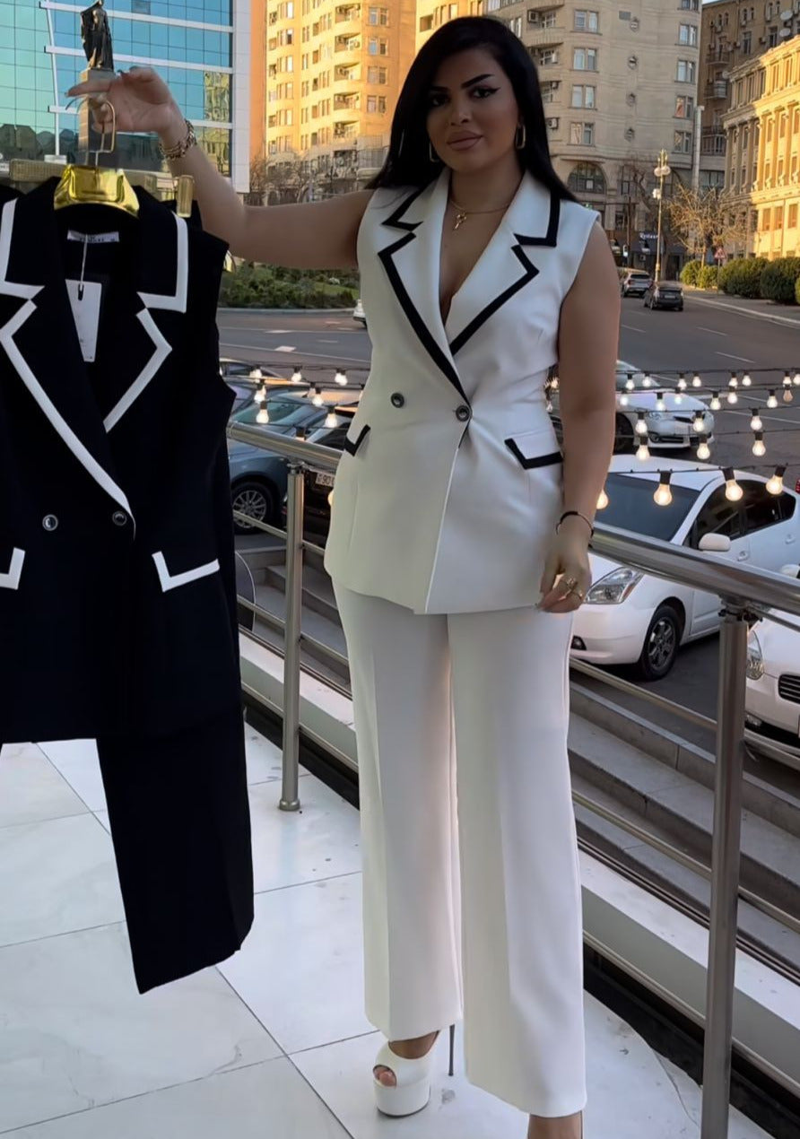 Tailleur Wanda chic 🤍 giacca + pantalone