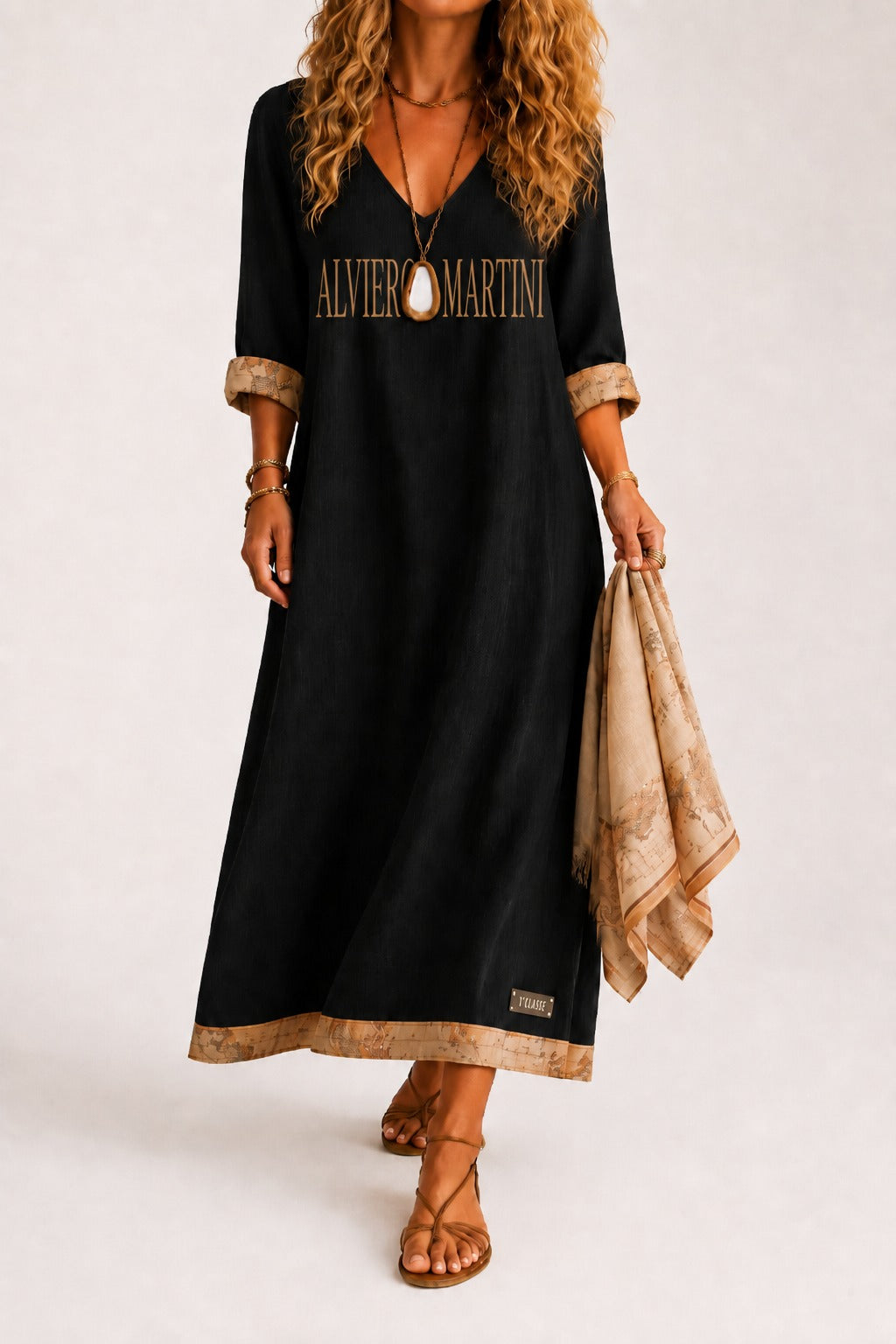 Abito Alviero Martini in Cotone elastico