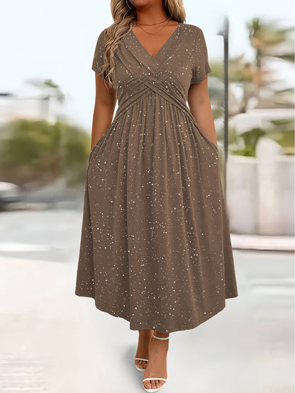 VESTITO RACHELE EFFETTO BRILLANTE ✨