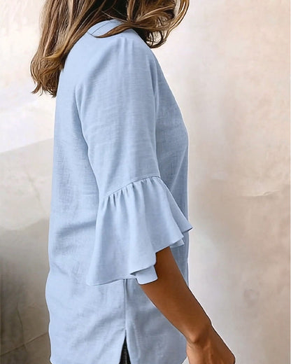 Camicia Leggera con Bottoni