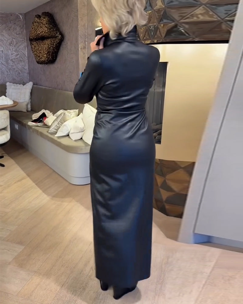 Abito Ylenia black elegant