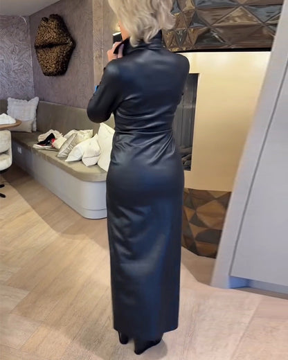 Abito Ylenia black elegant
