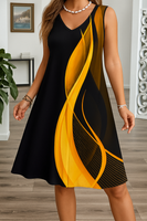 Vestito · Serena · in cotone · moderno artistico, scollo a V, comodo e fresco 🌼