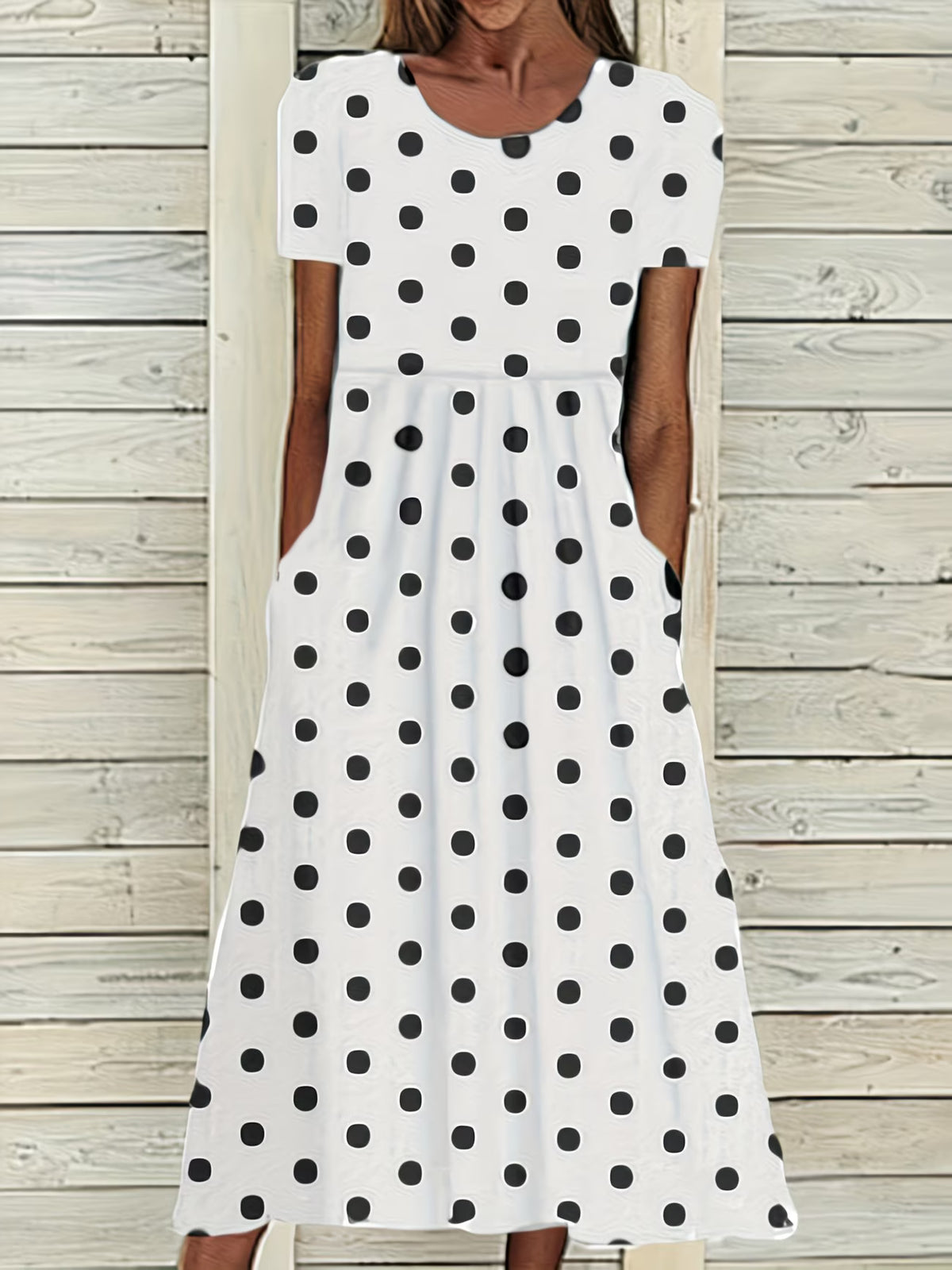 VESTITO JENNIFER A POIS ✨