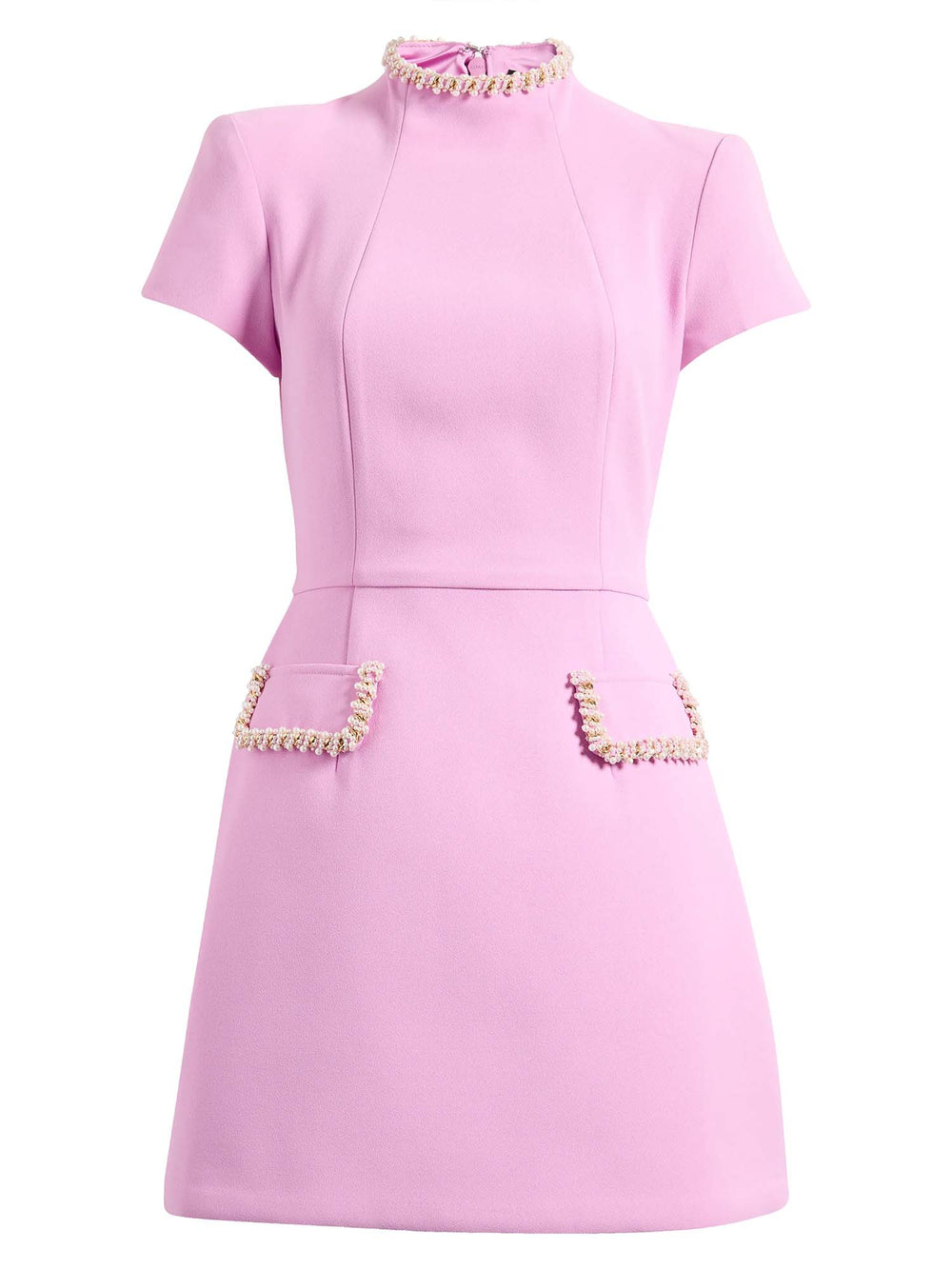 VESTITO LADY PINK CON DETTAGLI DORATI ✨