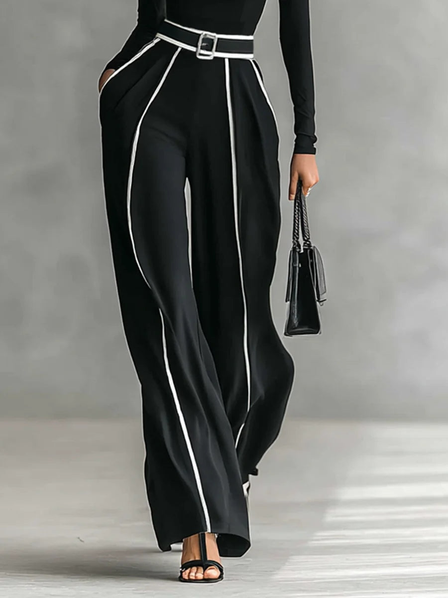 Completo Lupetto + pantalone elegante mood Paris 2026