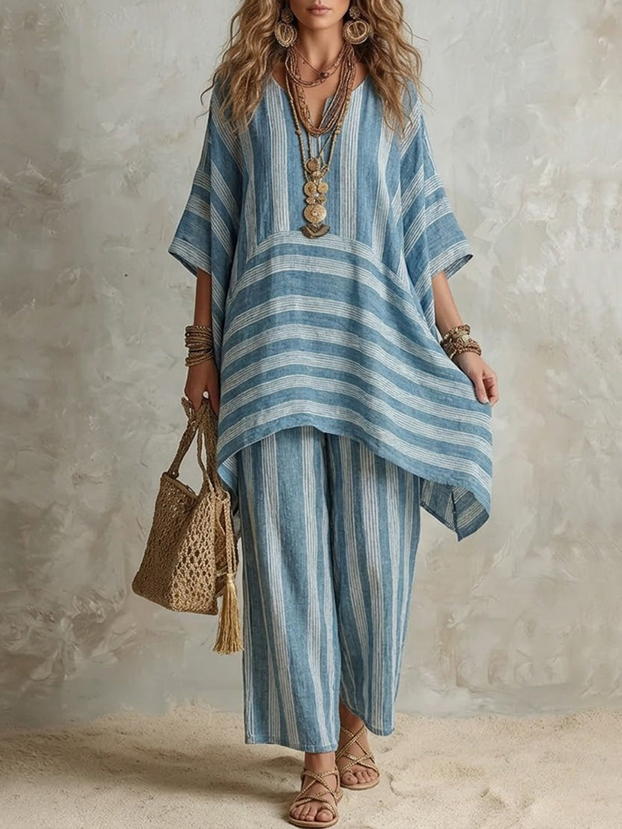 Coordinato Miami - lino pregiato ✨