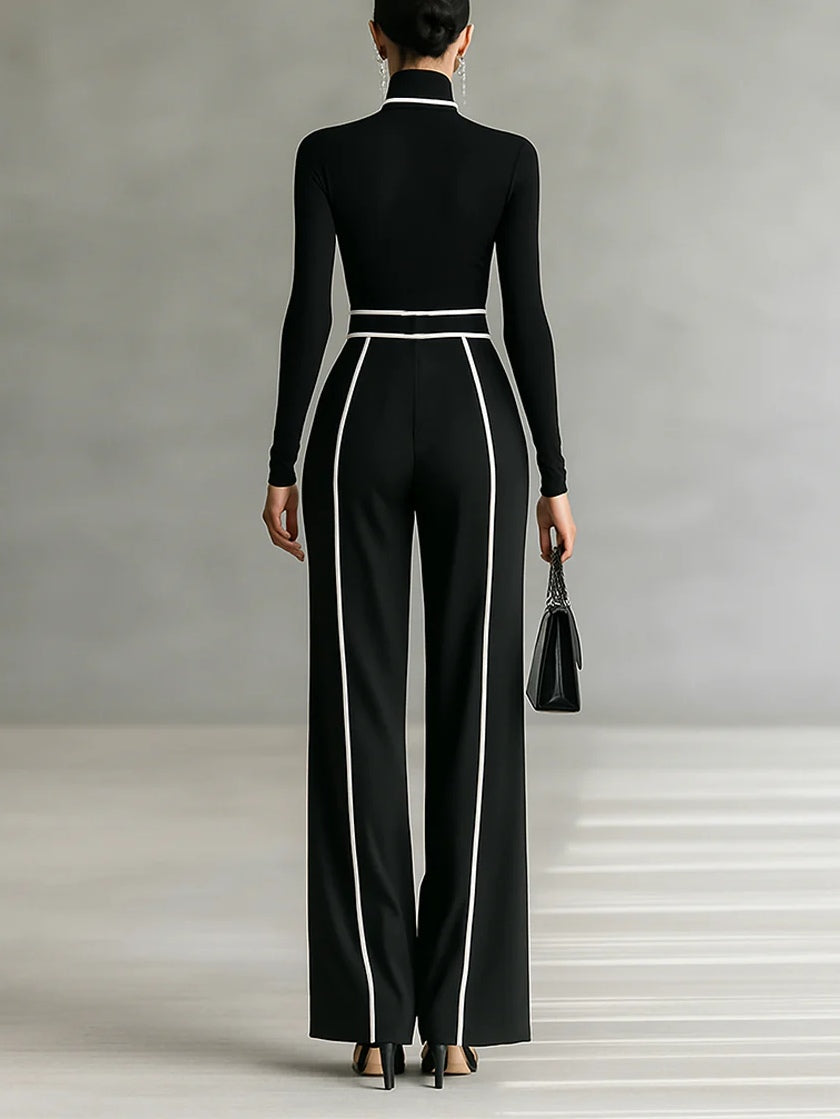 Completo Lupetto + pantalone elegante mood Paris 2026