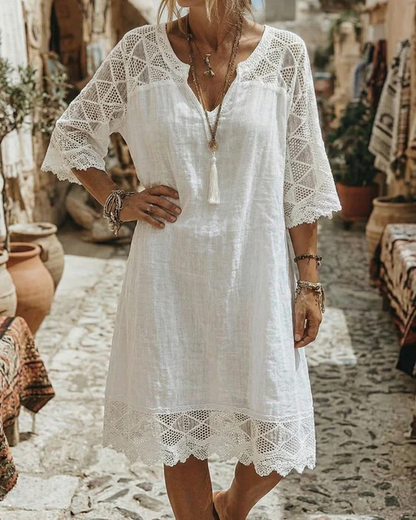 Vestito Marina Seta e cotone