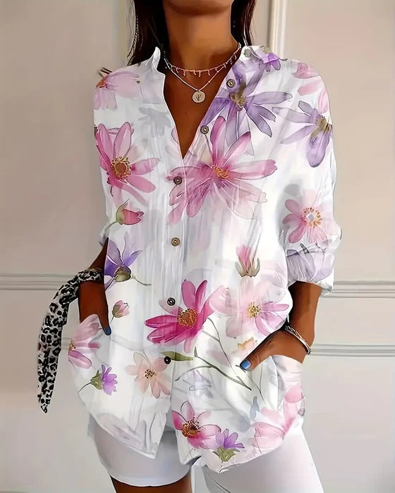 Camicia Soleil In cotone elastico (freschezza naturale)