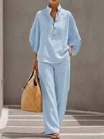 Coordinato Gemma in cotone e lino