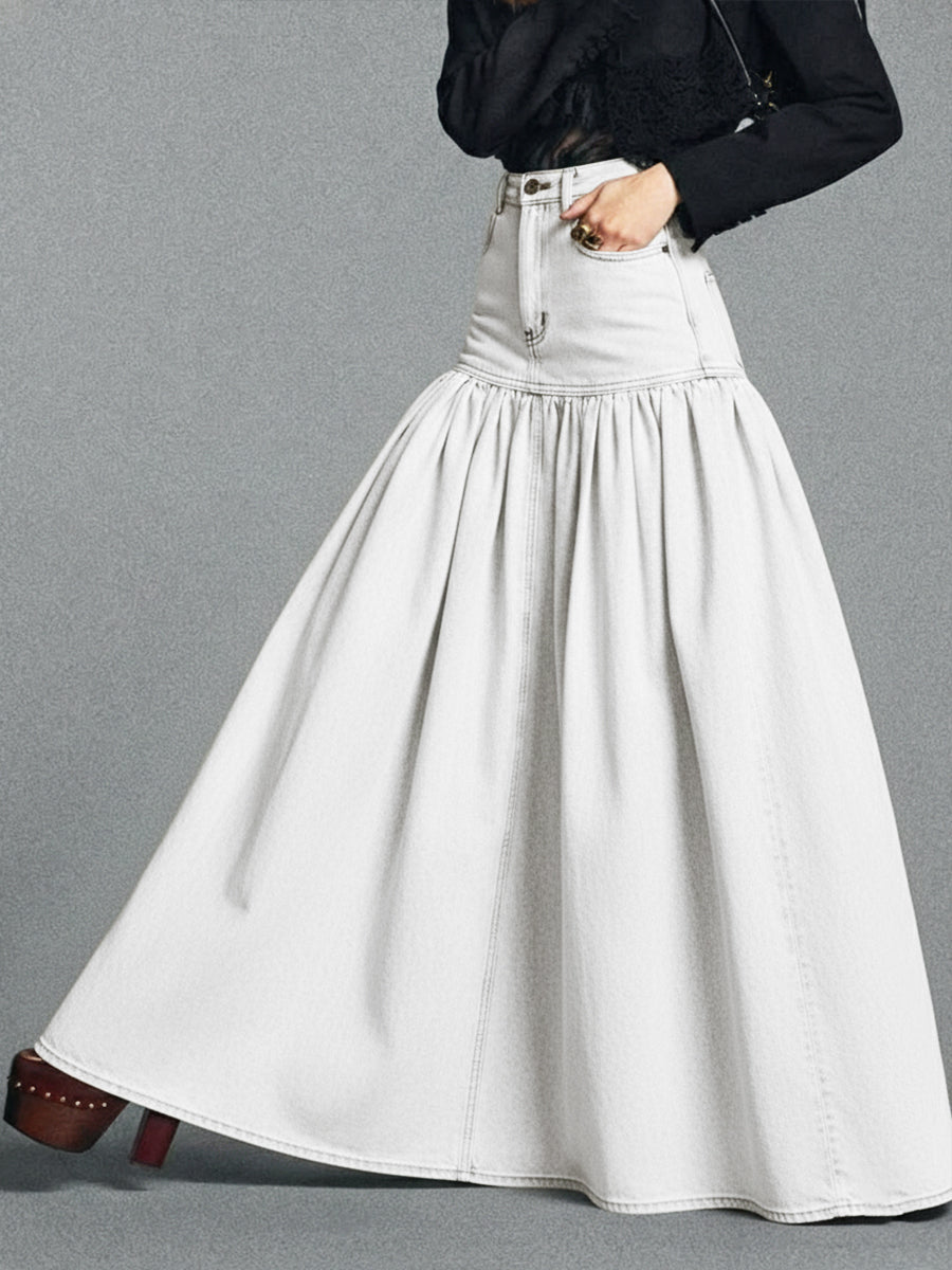 Gonna Maxi in Denim