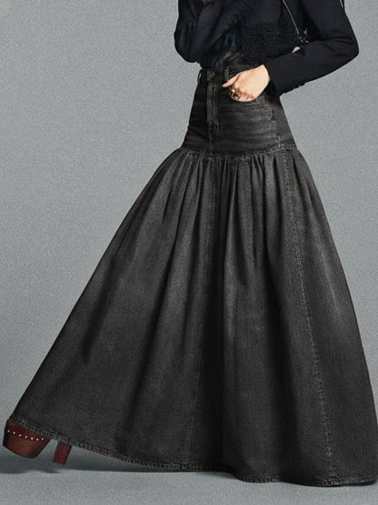 Gonna Maxi in Denim