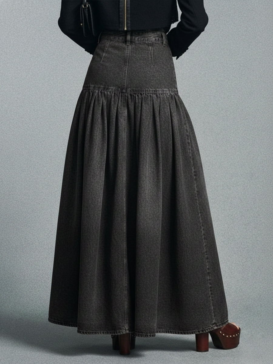Gonna Maxi in Denim