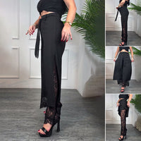 PANTALONE CLASSIC CON PIZZO ELEGANTE