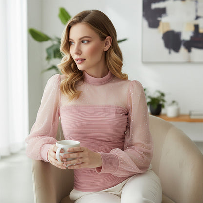 Camicia Venere - effetto velato in seta )