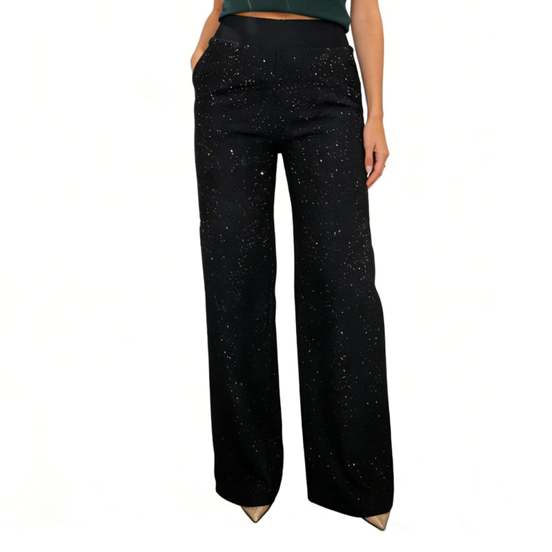 Pantalone elastico brillante ✨🖤 SOLO PER OGGI SPEDIZIONE GRATIS! 🎁