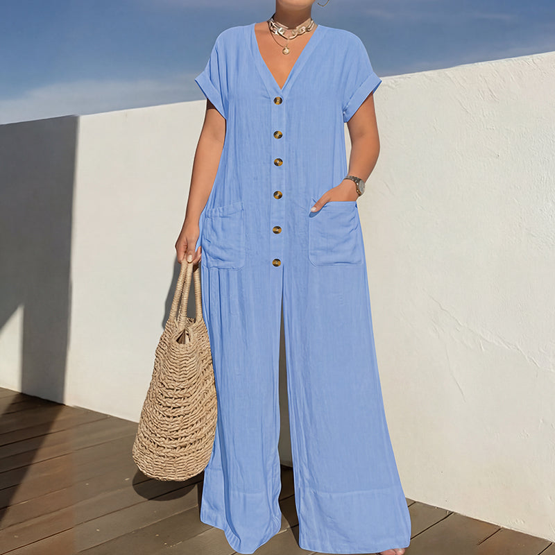 Jumpsuite Milena in Cotone Elastico✨