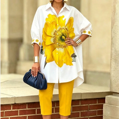 coordinato giselle camicia + pantaloni