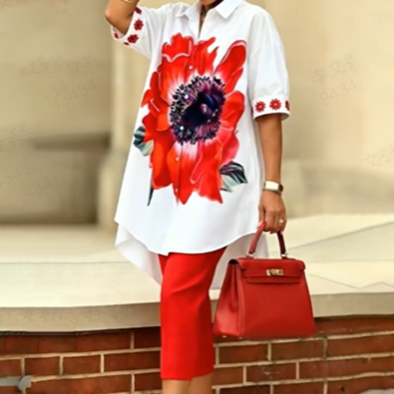 coordinato giselle camicia + pantaloni