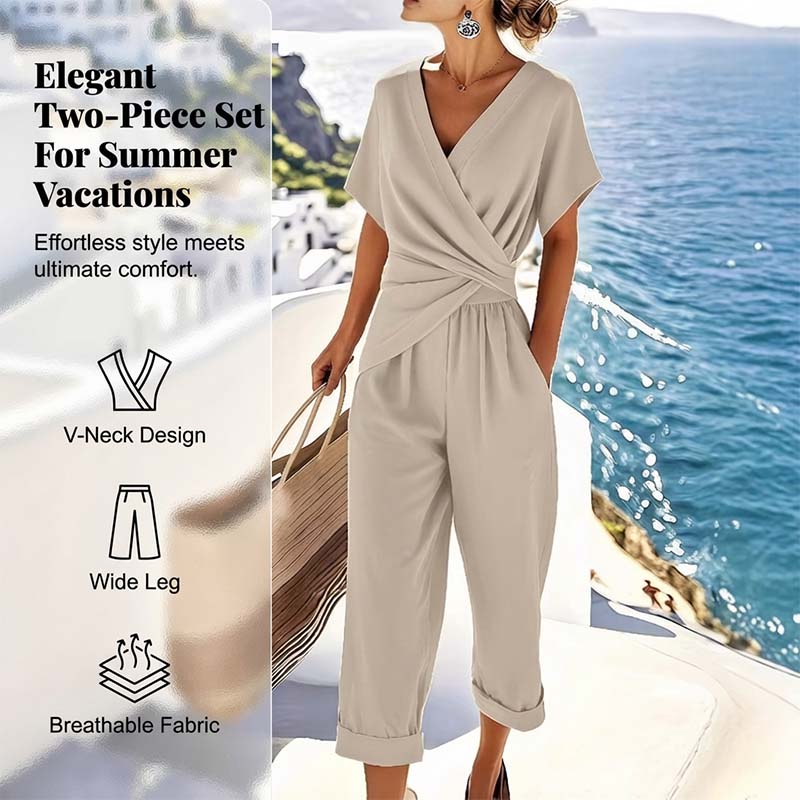 💃 Elegante abito con scollo a V e vita accentuata – Crea all'istante un look femminile e valorizzante ✨👗