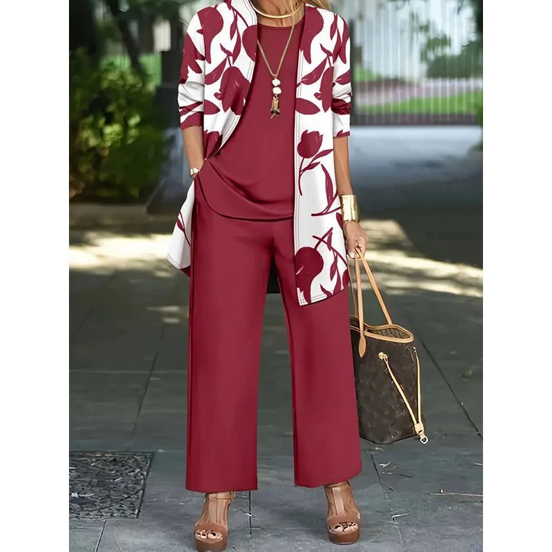 Completo da donna casual e comodo in 3 pezzi: elegante, morbido e perfetto per tutti i giorni ✨💃