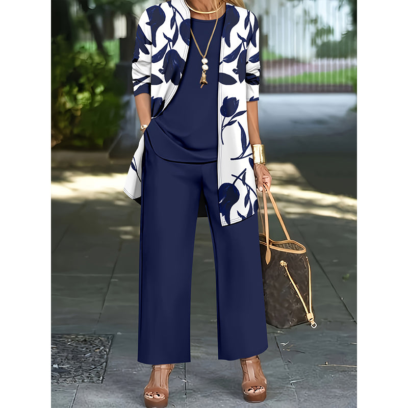 Completo da donna casual e comodo in 3 pezzi: elegante, morbido e perfetto per tutti i giorni ✨💃