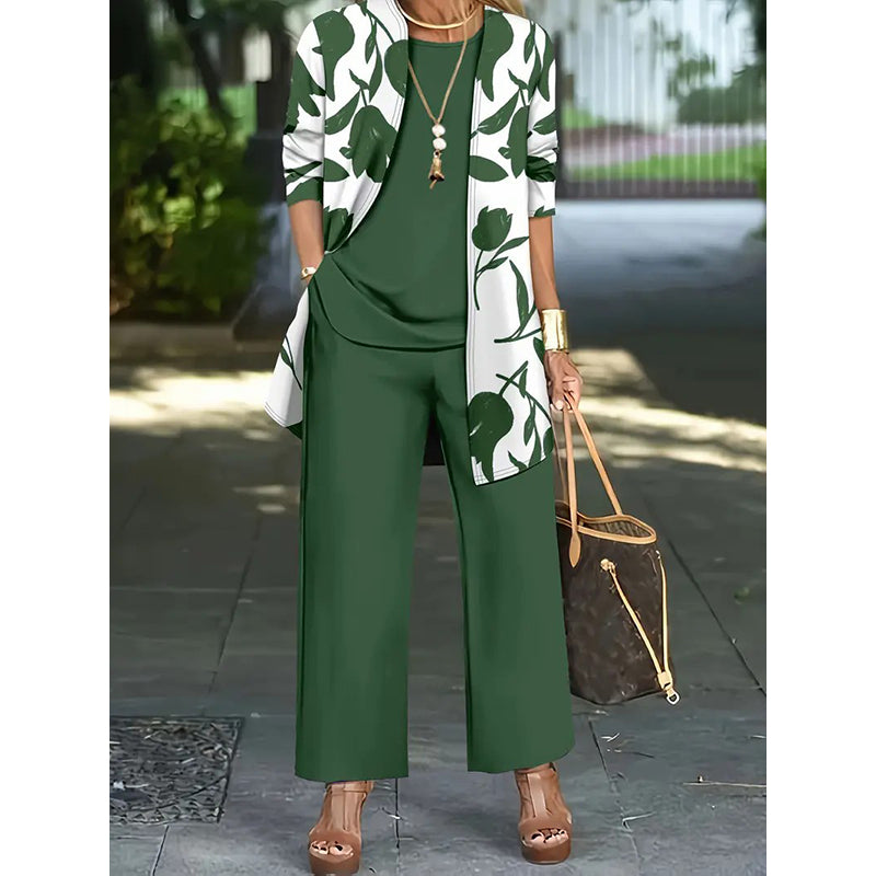 Completo da donna casual e comodo in 3 pezzi: elegante, morbido e perfetto per tutti i giorni ✨💃